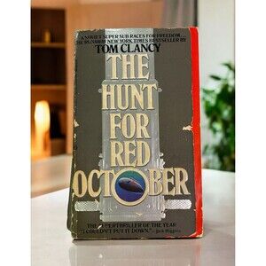 The Hunt for Red October by Tom Clancy Berkley 1985 First Mass Market Edition